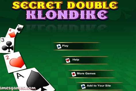 secret double klondike kostenlos spielen ohne anmeldung